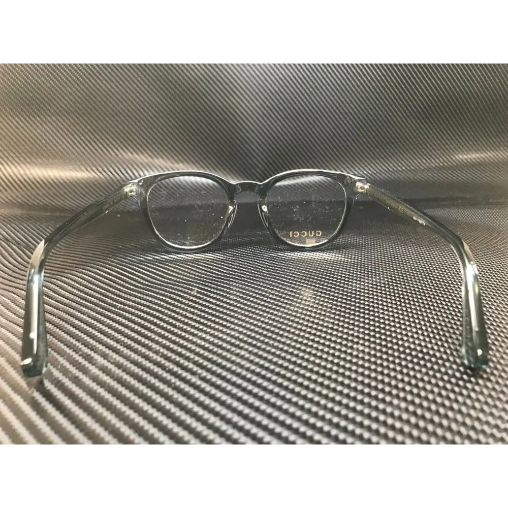 Gucci Blue Transparent Men's 48mm Eyeglasses